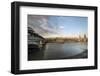 The River Thames and St. Paul's Cathedral Looking North from the South Bank, London, England-Howard Kingsnorth-Framed Photographic Print