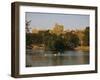 The River Thames and Windsor Castle, Windsor, Berkshire, England, UK, Europe-Charles Bowman-Framed Photographic Print