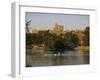 The River Thames and Windsor Castle, Windsor, Berkshire, England, UK, Europe-Charles Bowman-Framed Photographic Print