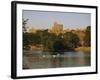 The River Thames and Windsor Castle, Windsor, Berkshire, England, UK, Europe-Charles Bowman-Framed Photographic Print