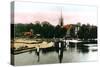 The River Thames at Marlow, Buckinghamshire, 1926-null-Stretched Canvas