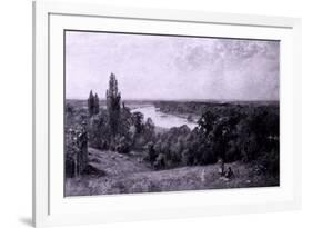 The River Thames from Richmond Hill, London, 1905-Ernest Albert Waterlow-Framed Giclee Print