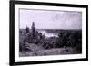 The River Thames from Richmond Hill, London, 1905-Ernest Albert Waterlow-Framed Giclee Print