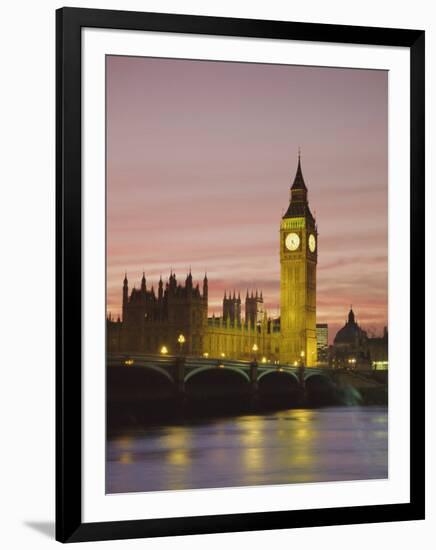 The River Thames, London, England-Roy Rainford-Framed Photographic Print