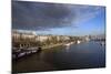 The River Thames Looking East from Waterloo Bridge, London, England, United Kingdom, Europe-Howard Kingsnorth-Mounted Photographic Print