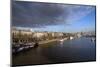 The River Thames Looking East from Waterloo Bridge, London, England, United Kingdom, Europe-Howard Kingsnorth-Mounted Photographic Print