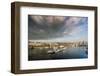 The River Thames Looking North East from Waterloo Bridge, London, England, United Kingdom, Europe-Howard Kingsnorth-Framed Photographic Print