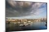 The River Thames Looking North East from Waterloo Bridge, London, England, United Kingdom, Europe-Howard Kingsnorth-Mounted Photographic Print