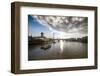 The River Thames Looking West from Waterloo Bridge, London, England, United Kingdom, Europe-Howard Kingsnorth-Framed Photographic Print