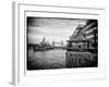 The River Thames View with the HMS Belfast and the Tower Bridge - City of London - UK - England-Philippe Hugonnard-Framed Photographic Print