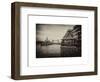 The River Thames View with the HMS Belfast and the Tower Bridge - City of London - UK - England-Philippe Hugonnard-Framed Art Print