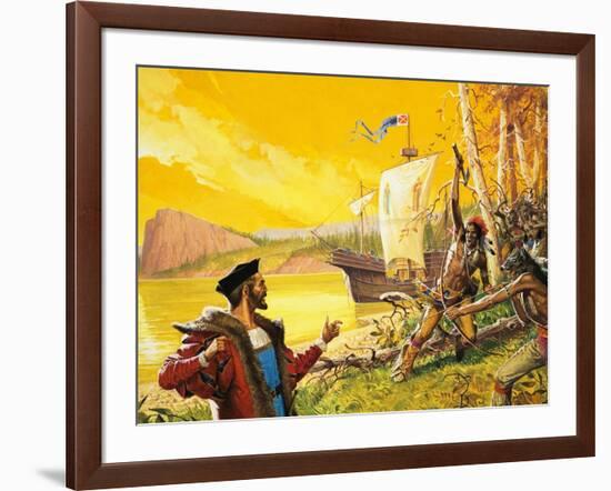 The River That Didn't Lead to China-Severino Baraldi-Framed Giclee Print