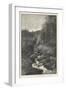 The River Torc, Near Killarney-Charles Auguste Loye-Framed Giclee Print