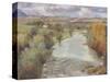 The River Tweed, Roxburghshire, 1995-Karen Armitage-Stretched Canvas