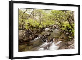 The River Undalain in Glen Undalain, Highlands, Scotland, United Kingdom, Europe-Julian Elliott-Framed Photographic Print