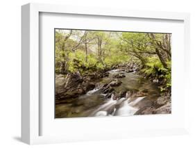 The River Undalain in Glen Undalain, Highlands, Scotland, United Kingdom, Europe-Julian Elliott-Framed Photographic Print