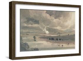 The River Wharfe, 1801-Thomas Girtin-Framed Giclee Print