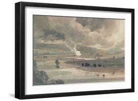 The River Wharfe, 1801-Thomas Girtin-Framed Giclee Print