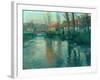 The River-Fritz Thaulow-Framed Giclee Print