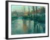 The River-Fritz Thaulow-Framed Giclee Print