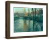 The River-Fritz Thaulow-Framed Giclee Print