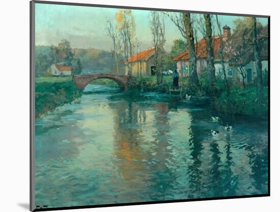 The River-Fritz Thaulow-Mounted Giclee Print