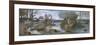 The River-Pierre Puvis de Chavannes-Framed Premium Giclee Print