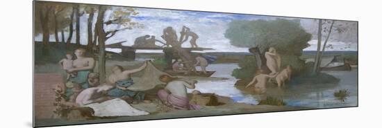 The River-Pierre Puvis de Chavannes-Mounted Premium Giclee Print