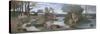 The River-Pierre Puvis de Chavannes-Stretched Canvas