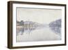 The Riverbank-Paul Signac-Framed Giclee Print