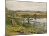 The Riverside, 1862-John Edward Newton-Mounted Giclee Print