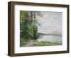 The Riverside Road from Veneux to Thomery, 1880-Alfred Sisley-Framed Giclee Print