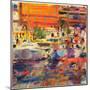 The Riviera at Menton-Peter Graham-Mounted Giclee Print