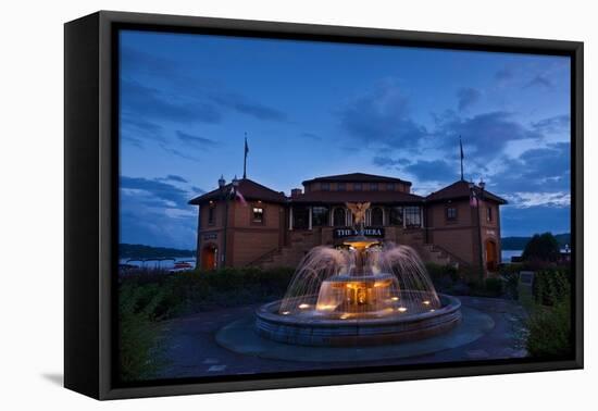 The Riviera on Geneva Lake WI-Steve Gadomski-Framed Stretched Canvas