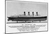 The RMS Mauretania, 20th Century-null-Mounted Giclee Print