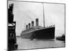 The RMS Olympic Sister Ship to the Titanic Arriving at Southampton Docks, 1925-null-Mounted Photographic Print