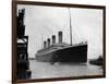 The RMS Olympic Sister Ship to the Titanic Arriving at Southampton Docks, 1925-null-Framed Photographic Print