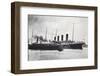 The RMS 'Titanic' leaving Southampton, 10 April 1912-Unknown-Framed Photographic Print