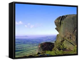 The Roaches, Staffordshire, England-Neale Clarke-Framed Stretched Canvas