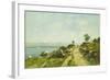 The Road, Antibes-Eugène Boudin-Framed Giclee Print