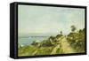 The Road, Antibes-Eugène Boudin-Framed Stretched Canvas