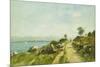 The Road, Antibes-Eugène Boudin-Mounted Premium Giclee Print