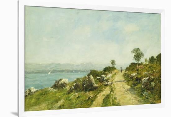 The Road, Antibes-Eugène Boudin-Framed Giclee Print