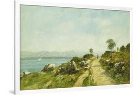 The Road, Antibes-Eugène Boudin-Framed Giclee Print