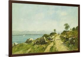 The Road, Antibes-Eugène Boudin-Framed Giclee Print