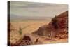 The Road Between Jerusalem and Jericho-Hubert von Herkomer-Stretched Canvas