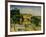 The Road Bridge at L'Estaque-Paul Cézanne-Framed Giclee Print