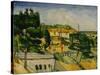 The Road Bridge at L'Estaque-Paul Cézanne-Stretched Canvas
