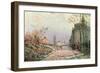 The Road, Effect of Winter, 1872-Sir Lawrence Alma-Tadema-Framed Giclee Print