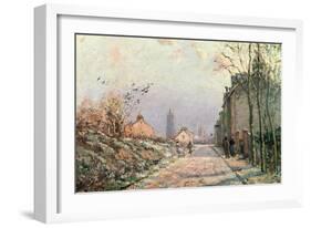 The Road, Effect of Winter, 1872-Sir Lawrence Alma-Tadema-Framed Giclee Print